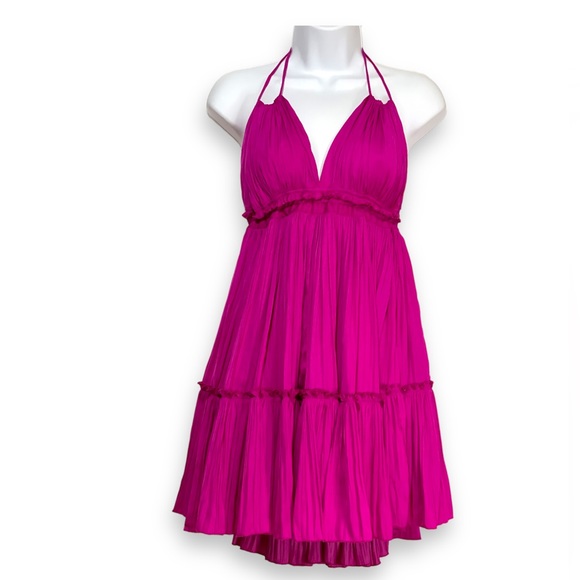 FREE PEOPLE 100 Degrees Of Shine Mini Dress- worn once - Picture 4 of 9